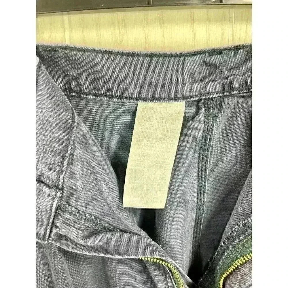 Carhartt Pants Mens 40x34 Fits 38x30 Flame Resistant Cargo Distressed FRB240 - Picture 5 of 8